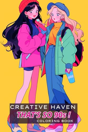 Creative Haven That's so 90s! Coloring Book For Adults: Fashion von Independently published